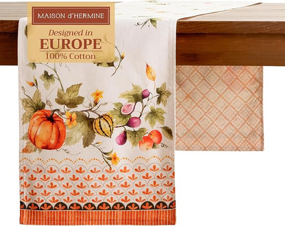 Maison d' Hermine Table Runner 100% Cotton 14.50" x 108" | Table Runners 108 by MaisondHermine