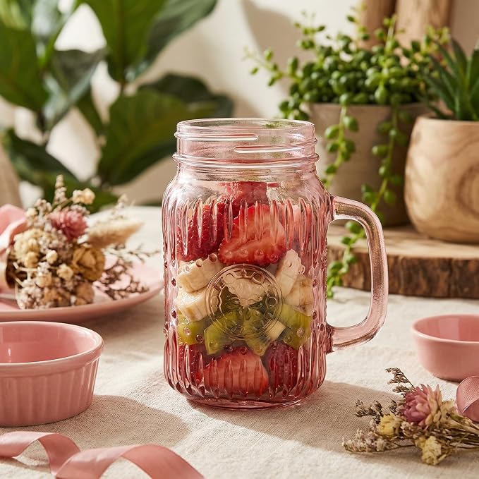 SUT Mason Jar Drinking Glasses - Image 5