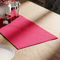Encasa XO Table Runner, Cotton Canvas Dining Runner 13"x36" | Hot Pink by EncasaXO