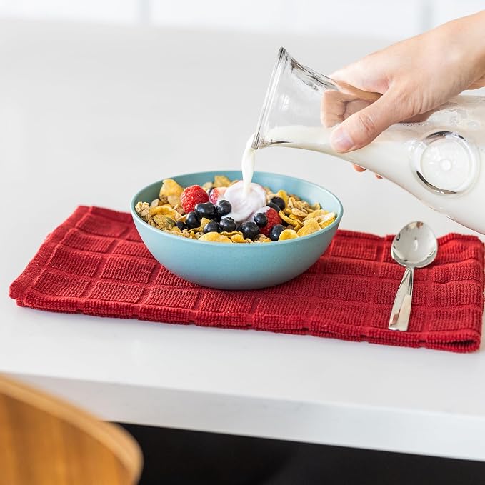 Grow Forward Premium Wheat Straw Bowls Set of 8 - Image 2