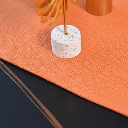 Soft Caddice Faux Linen Table Runner Cloth 2 Side - Image 3