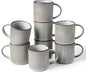 famiware Coffee Mug Set for 8, Star 12 oz Catering Mugs Cup Set by Famiware