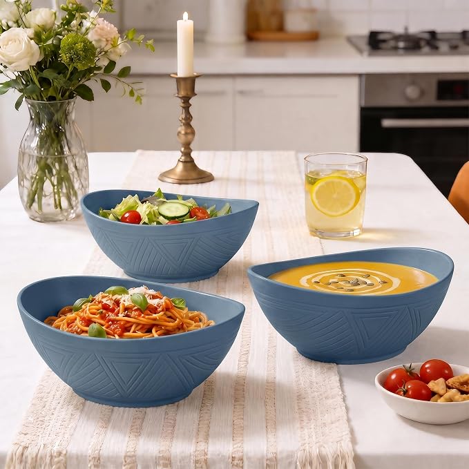 65 OZ Wheta Straw Bowls Set - Image 6
