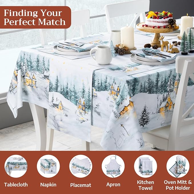 Maison d' Hermine Table Runner 100% Cotton 14.50" x 72" | Table Runners 72 - Image 4