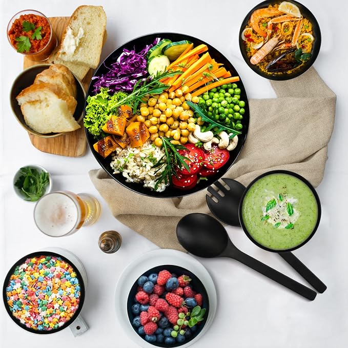 ShineMe Salad Bowls, Large Salad Bowl - Image 5