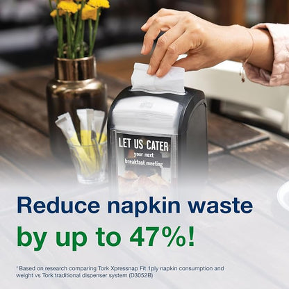 Tork Xpressnap Napkin Dispenser Black N4, Signature Range, 6232100 | 4-Pack - Image 6