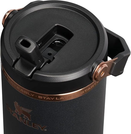 STANLEY IceFlow 2.0 Flip Straw Tumbler, 30 oz, Messi Goat Black | Easy Carry - Image 3