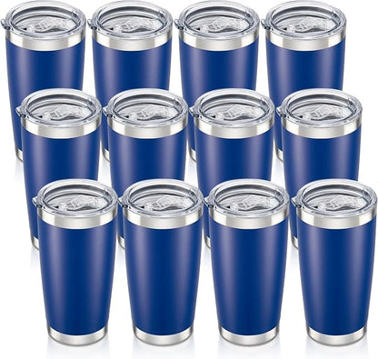 20 oz Tumbler with Lid Stainless Steel Insulated Tumblers Bulk Cups Mug | by Orebigo