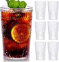Ciaell 12 Pack Plastic Water Glasses by Ciaell