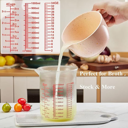 Ackers High Borosilicate Glass Measuring Cup Set - Image 4