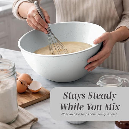 COOK WITH COLOR Mixing Bowls with TPR Lids - Image 6