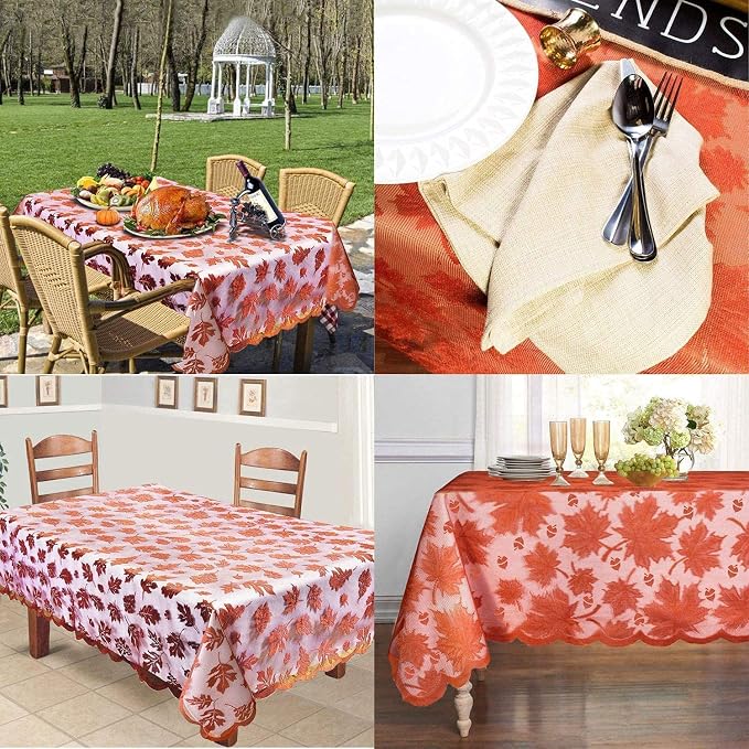 Thanksgiving Tablecloth 60 × 104 Inch - Image 5
