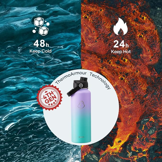 BUZIO Triple Wall Vacuum Water Bottle - Image 2