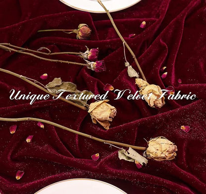 Velvet Table Runner 20 x 120 Inches 10ft Luxurious Thick Soft Velvet - Image 4