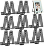 Birity 32 pcs 4.5in Plate Stands for Display,Metal Plate Holders Display Stands Can Be Used for Picture Stand,Book Stands for Display,Plate Display Stands,Easel,Photo Frame Stands,Desktop Stand