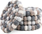 Round Felt Ball Coasters by Woolygon