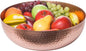 Round Hammered Metal Bowl, Perfect for Serving salads, Fruits and decorative display