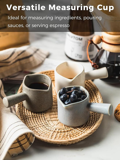 Ceramic Espresso Cup, Espresso Measuring Cup Espresso Shot Cups 3 OZ | Espresso - Image 7