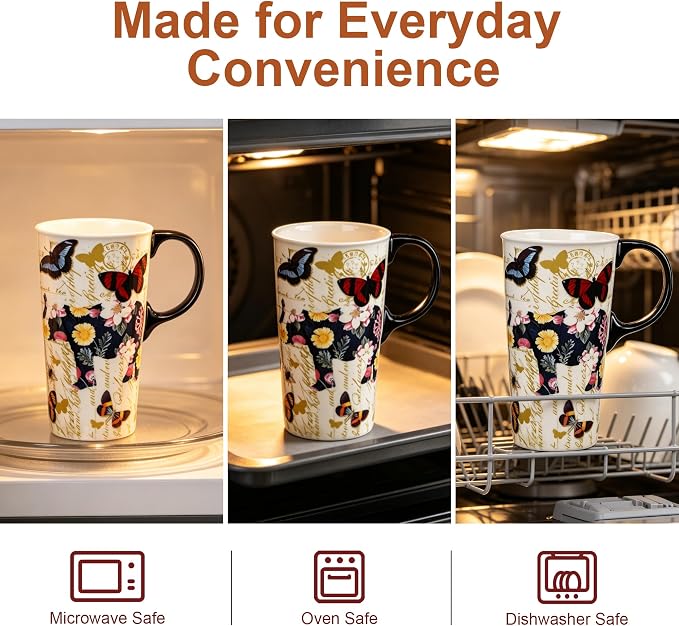 Topadorn 17oz Ceramic Travel Mug - Image 6
