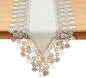 Natural Beige Floral Lace Table Runner Dresser Scarf | Dresser Scarf, Wedding & by Winotic