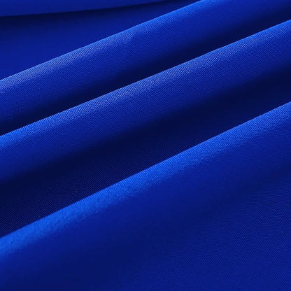 2-Pack 60x60 inch Royal Blue Table Cloths, Solid Stain and Wrinkle Resistant Tablecloth, Premium Plain Weave Polyester Fabric Rectangle Table Linen Covers for Hotel, Banquet