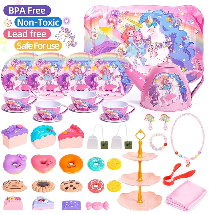 Hohosunlar Unicorn Tea Party Set - Image 6