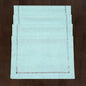 Grelucgo Set of 4 Handcrafted Solid Aqua Color Dining Table Place-mats by Grelucgo
