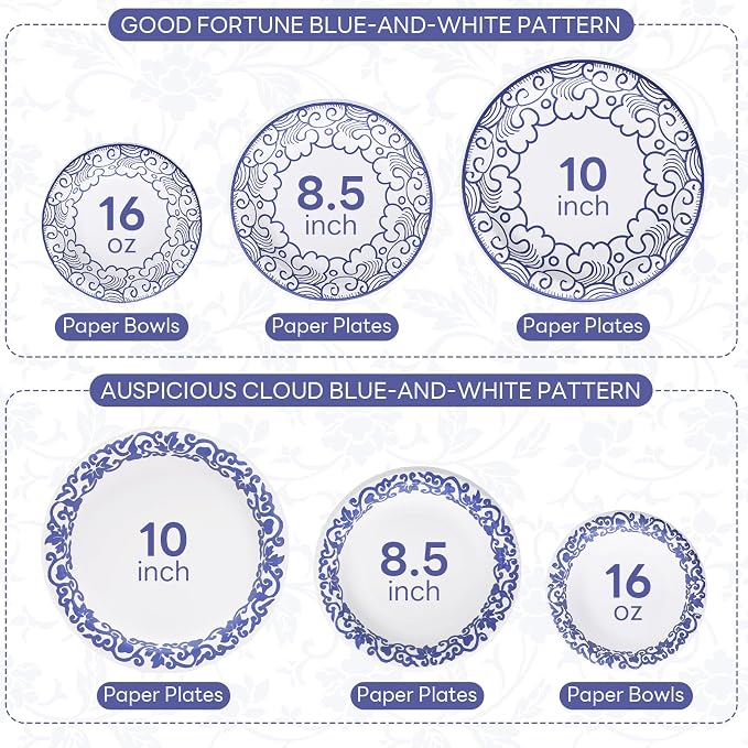 30 Count Large Paper Bowls 16 Oz Bowls Disposable Heavy Duty Microwave & - Image 7