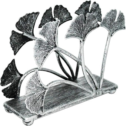 OwlGift Modern Ginkgo Leaves Design Napkin Holder - Image 8