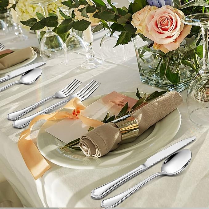 LIANYU 20-Piece Silverware Cutlery Set - Image 6