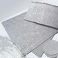 Elegant Placemats and Coasters Set 6, Vinyl Washable Place Mats by Unknown