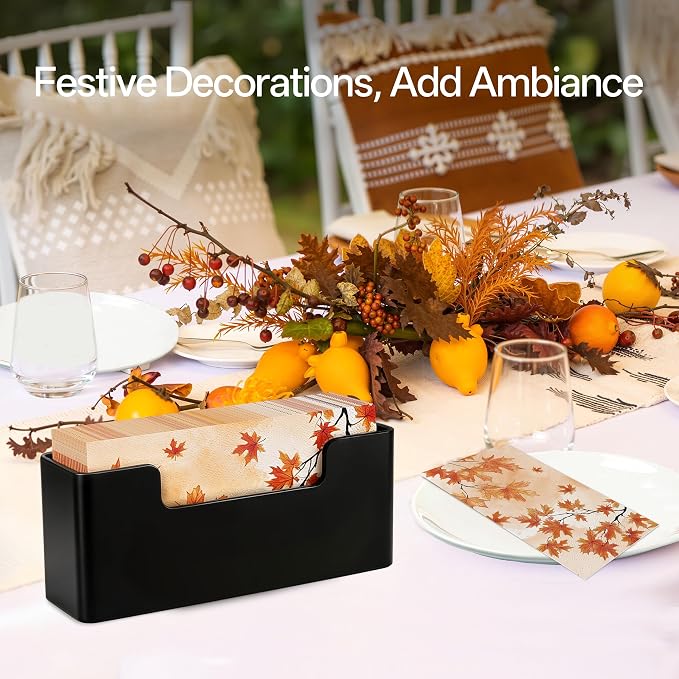 HBlife Acrylic Guest Towel, Paper Napkin Holder - Image 7