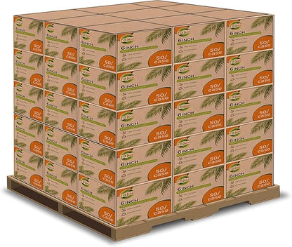 Raj Palm Leaf Plates Bulk [50-Pack] 6" Square Plates(200 Cases - 10,000 PACK) like Bamboo plates Disposable, Strong, Decorative Compostable Tableware for weddings, Lunch, Dinner, Birthday,Outdoor