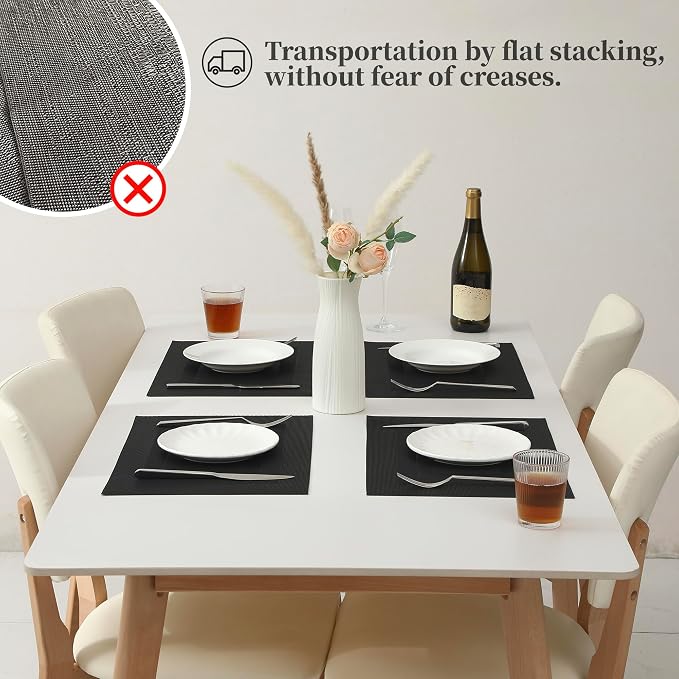 Leetaltree Black Frame Placemats Set of 4 - Image 6