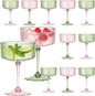 12PCS Plastic Martini Glasses, Unbreakable Reusable Champagne Coupe, Removable by Unknown