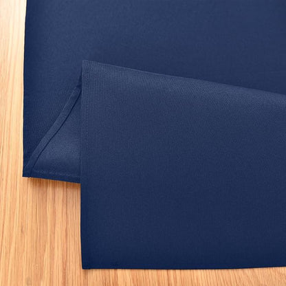 Farmhouse Navy Blue Table Runner Dining Table Runners 90 Inches Long Coffee - Image 3