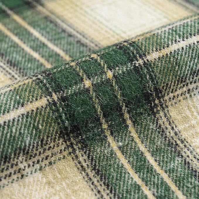 Artoid Mode Green Light Coffee Farmhouse Plaid Spring Table Runner, ST. Patrick - Image 7
