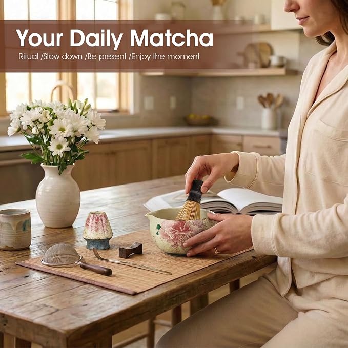 Matcha Set, 7-Piece Matcha Whisk Set - Image 3