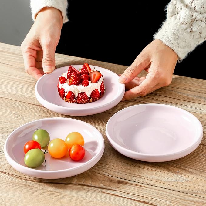 3 PCS Ceramic Cat Bowls, 5.5 in Pet Bowl Cat Dishes - Image 6