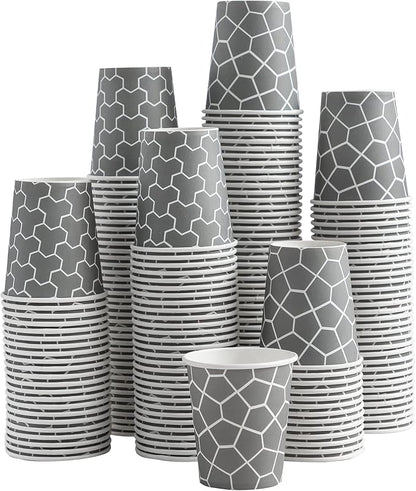 300 Pack 5oz Bathroom Paper Cups, Disposable Dixie Small Cups | Leak-Proof by Huifany