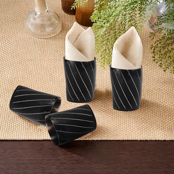 Handicrafts Home Viking Horn Shot Glasses Set of 12, Rustic Viking Drinkware - Image 7