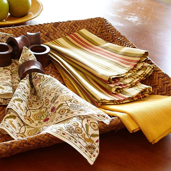 Rustic Napkin Rings Set of 8, Wooden Napkin Holders - Image 3