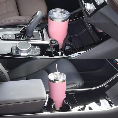 WETOWETO 20oz Tumbler with 2 lids and 2 straws, Stainless Steel Vacuum - Image 6