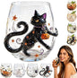 3D Halloween Artisan Glassware Collection, Handleless Glass Cups by Unknown