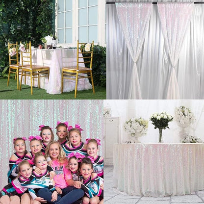 12 Packs Sequin Table Runner Glitter Dining Table Runner - Image 6