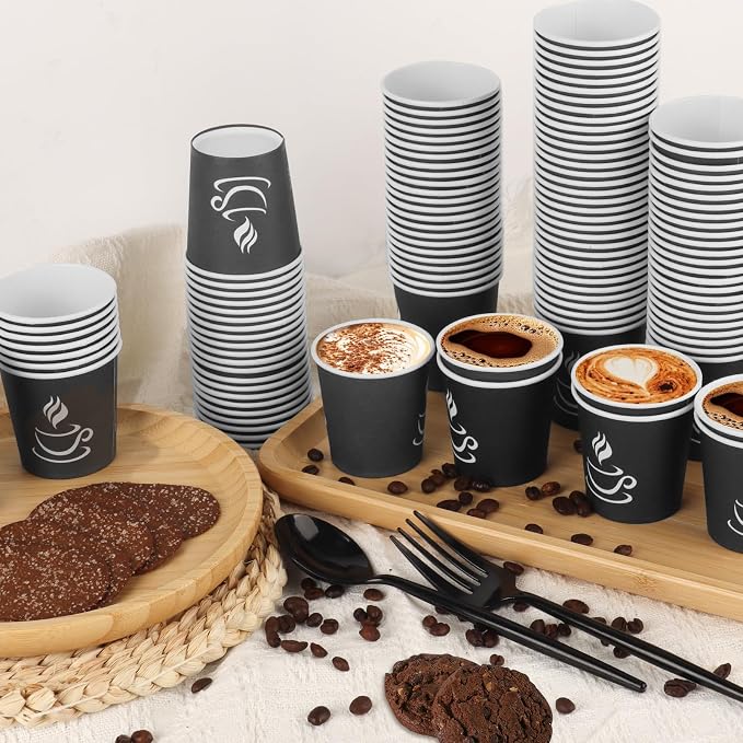GGOLDMER 4 oz Paper Coffee Cups - Image 4
