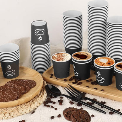 GGOLDMER 4 oz Paper Coffee Cups - Image 4