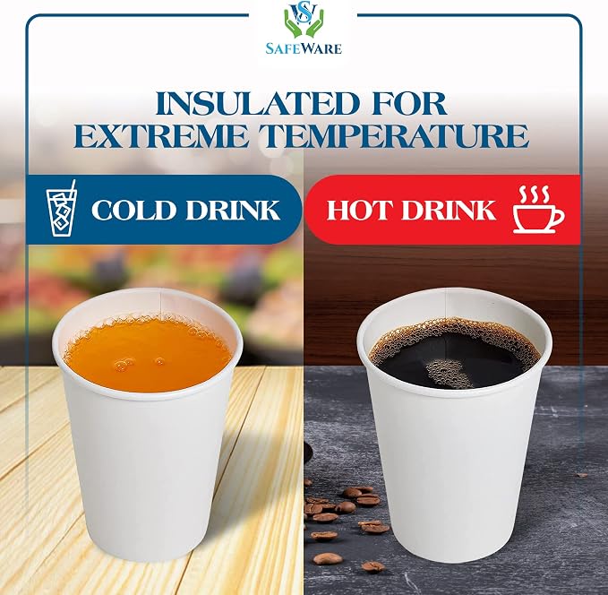 Disposable Coffee Cups with Lids 16 oz - Image 6