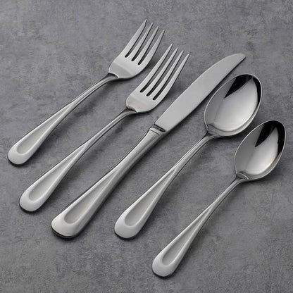 Oneida Satin Sand Dune 20-Piece Flatware Set, Service - Image 6