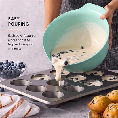 KitchenAid Universal Nesting Plastic Mixing Bowls - Image 3